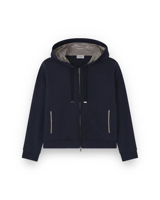 Paul & Shark Blue X-Soft Cotton Sweatshirt