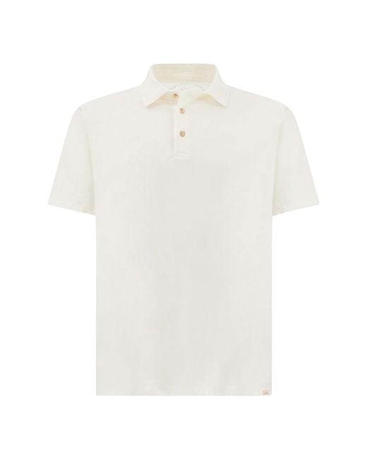 Paul & Shark White Polo Shirt for men