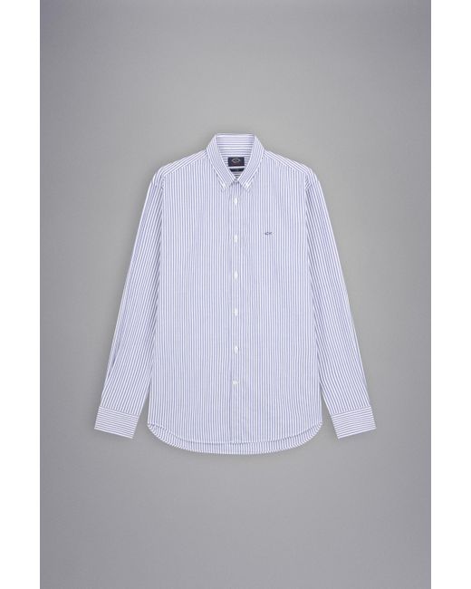Camicia di Paul & Shark in Gray da Uomo