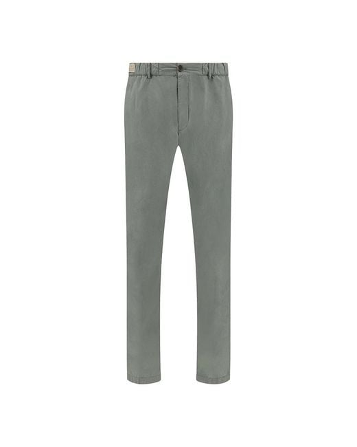 Paul & Shark Gray Chino Pants for men