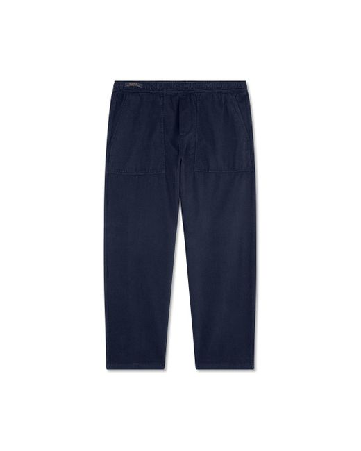 Paul & Shark Blue Cashmere And Cotton Jogger for men