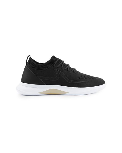 Paul & Shark Black Aqua Slip-On Sneakers for men
