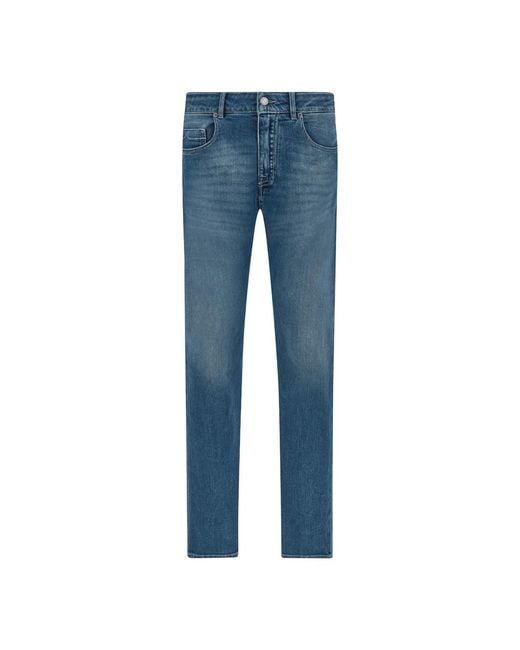Paul & Shark Blue Comfort Stretch Denim Cotton Jeans for men