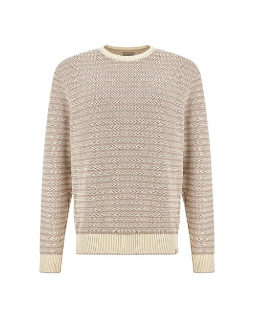 Paul & Shark Gray Crew‑Neck Sweater for men