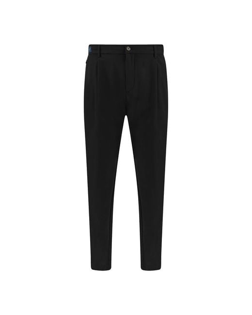 Paul & Shark Black Dynamic Chino Pants for men