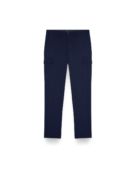Paul & Shark Cargo-Hose Aus Wollmischung, Mann, Größe in Blue für Herren
