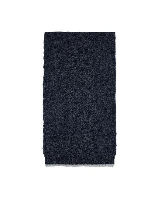 Paul & Shark Blue Wool Cashmere Scarf