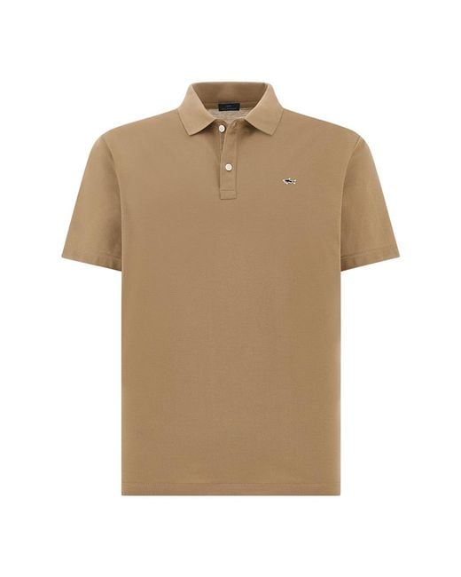 Paul & Shark Natural Double Piqué Cotton Polo for men