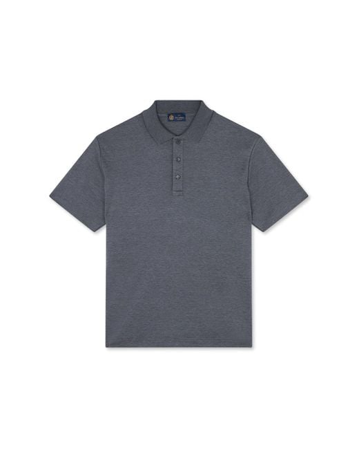 Paul & Shark Poloshirt Aus Baumwolle Und Seide, Mann, Größe in Gray für Herren