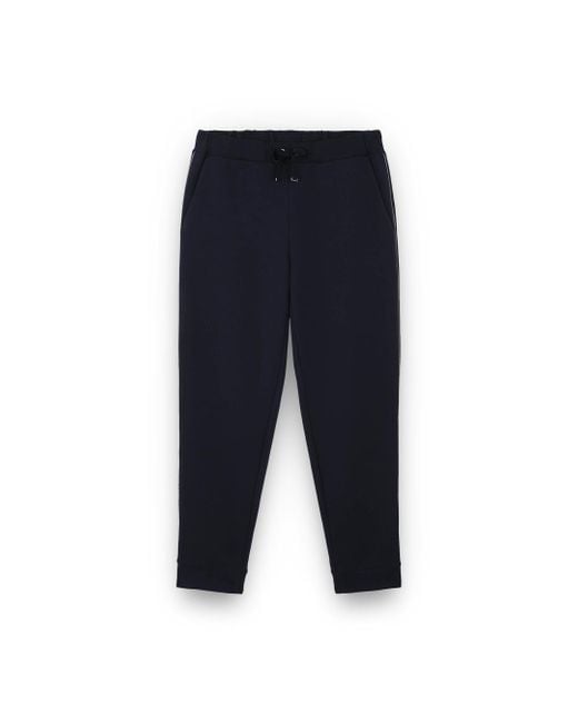 Paul & Shark Blue X-Soft Cotton Sweatpants