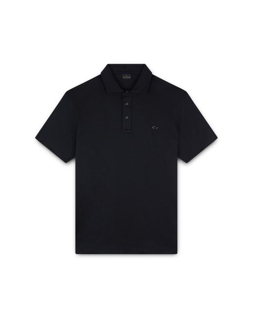 Polo di Paul & Shark in Black da Uomo