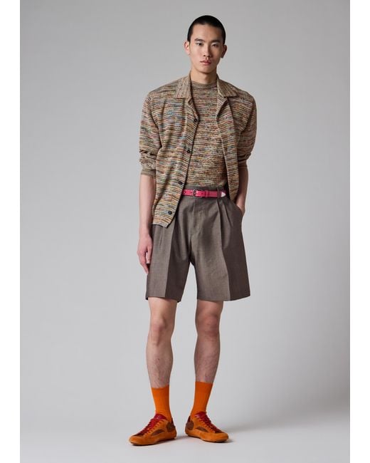 Paul Smith Multicolor Knitted Cotton Shirt for men