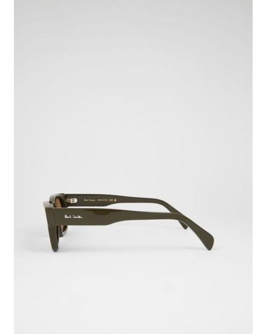 Paul Smith Natural 'Loxham' Sunglasses