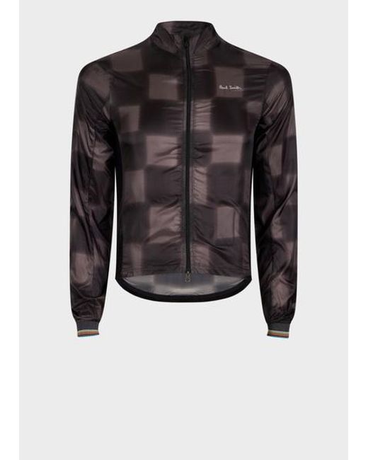 Paul Smith Gray Packable Cycling Wind Jacket for men