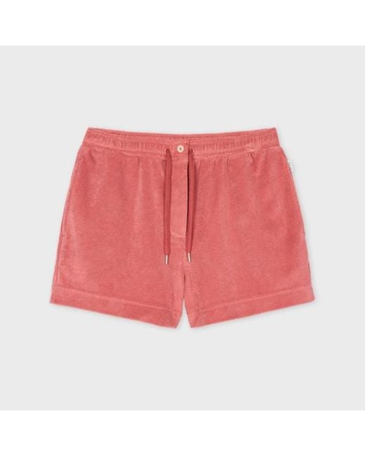 Paul Smith Red Towelling Shorts