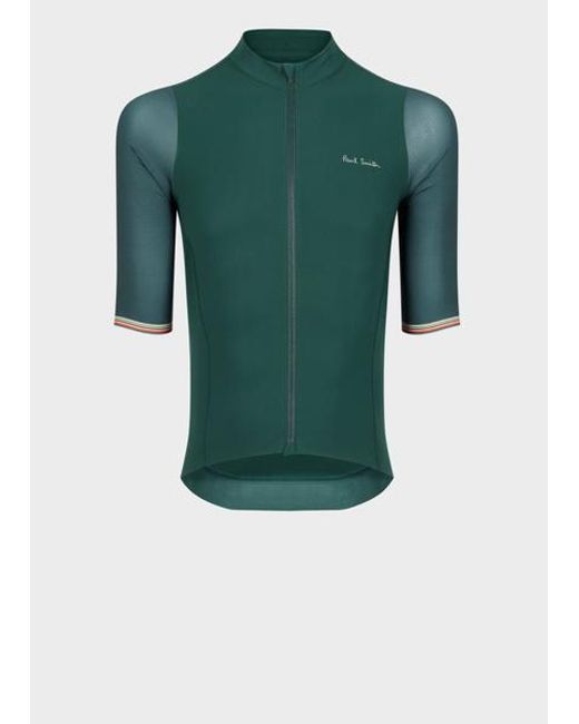 Paul Smith Green Cycling Jersey for men