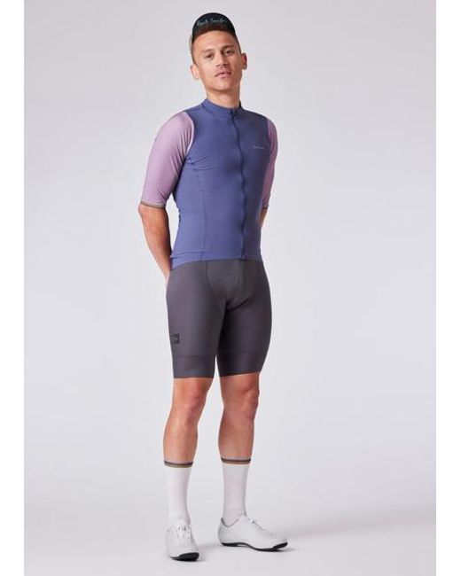 Paul Smith Blue Cycling Bib Shorts for men