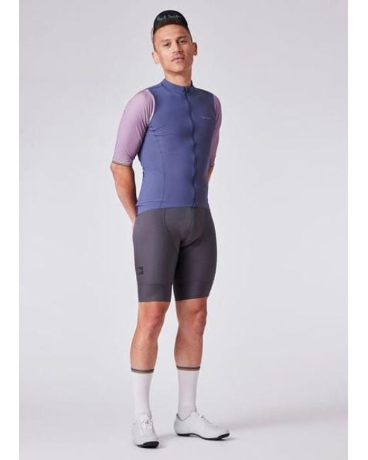 Paul Smith Blue Cycling Jersey for men