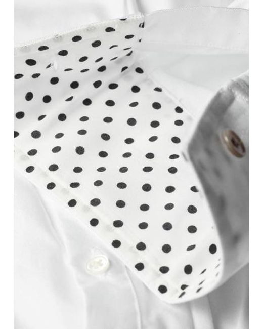Paul Smith White Oxford Cotton Shirt for men