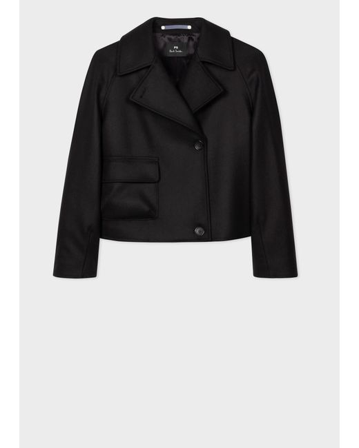 PS by Paul Smith Black Womens Coat