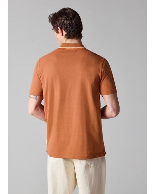 Paul Smith Multicolor Contrast Tipping Zip Polo Shirt for men