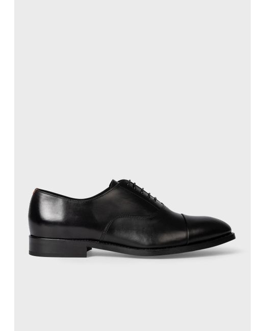 Paul Smith Black Leather 'bari' Shoes for Men | Lyst