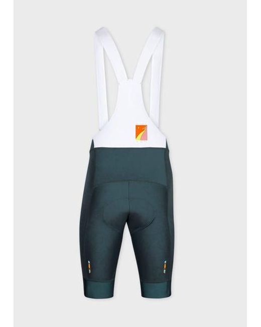 Paul Smith Blue Cycling Bib Shorts for men
