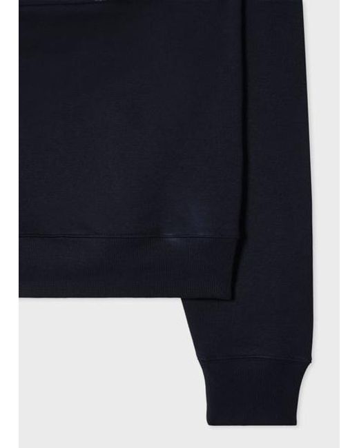 Paul Smith Blue 'Never Assume Bunny' Print Sweatshirt for men
