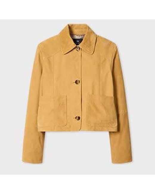 Paul Smith White Suede Jacket