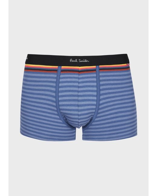 Paul Smith Blue Stripe Boxer Briefs for men