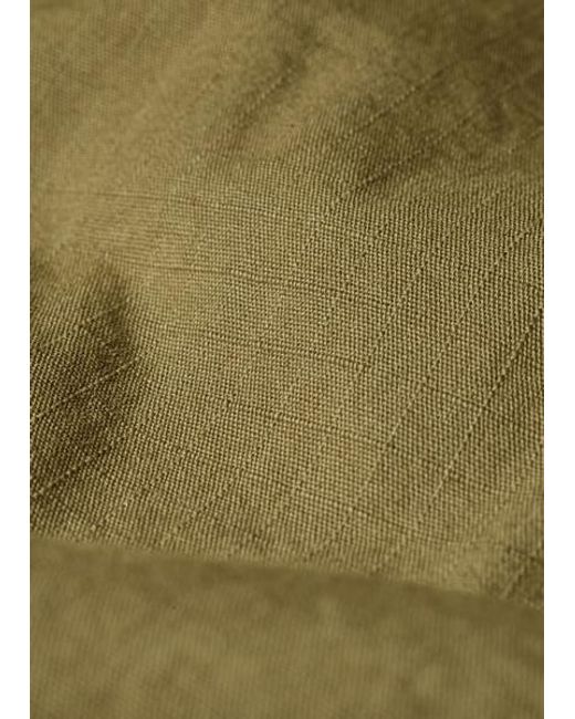Paul Smith Gray Ripstop Drawstring-Waist Shorts for men