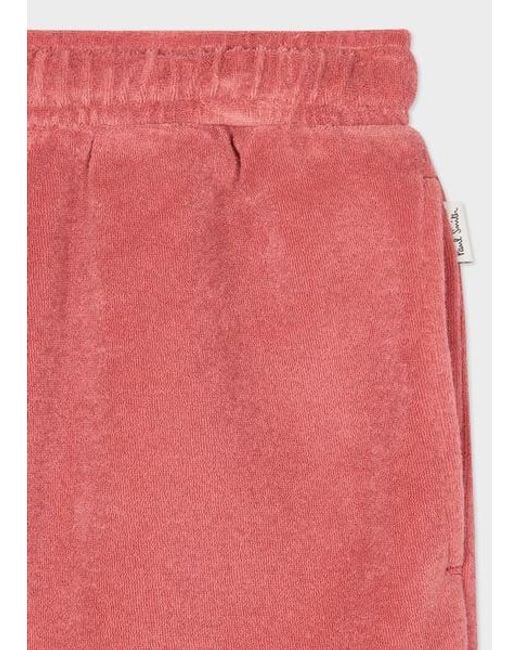 Paul Smith Red Towelling Shorts