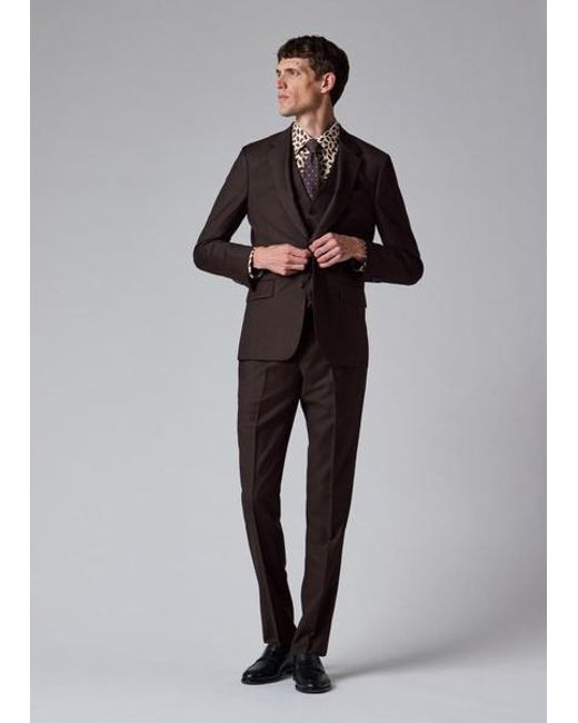 Paul Smith Natural Slim-Fit 'Lips' Print Shirt for men