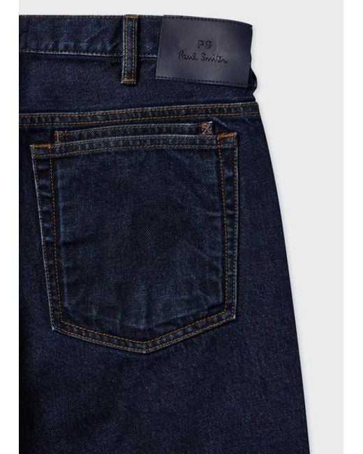 Paul Smith Blue Relaxed Tapered-Fit Jeans for men