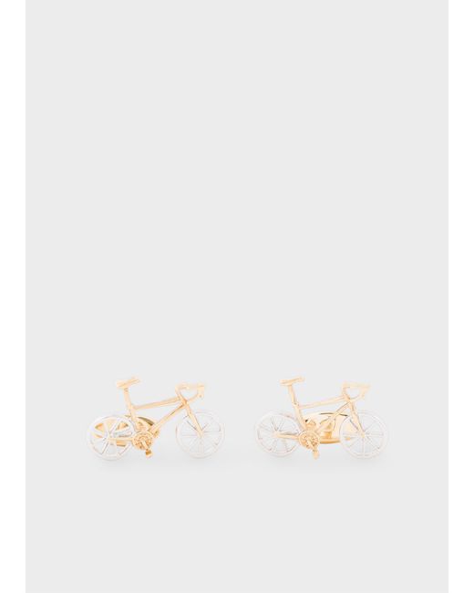 Paul Smith Natural Racing Bicycle Cufflinks for men