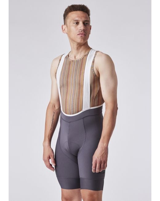 Paul Smith Blue Cycling Bib Shorts for men