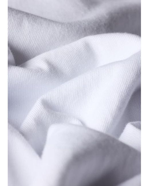 Paul Smith White Heavy Weight Cotton T-Shirt for men