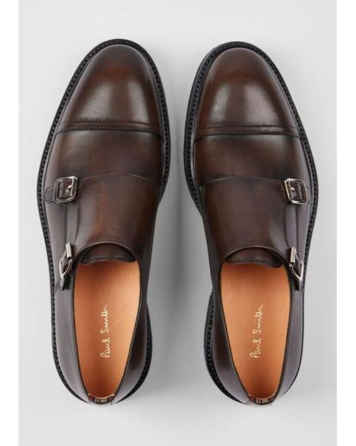 Paul Smith Brown 'Temple' Shoes for men