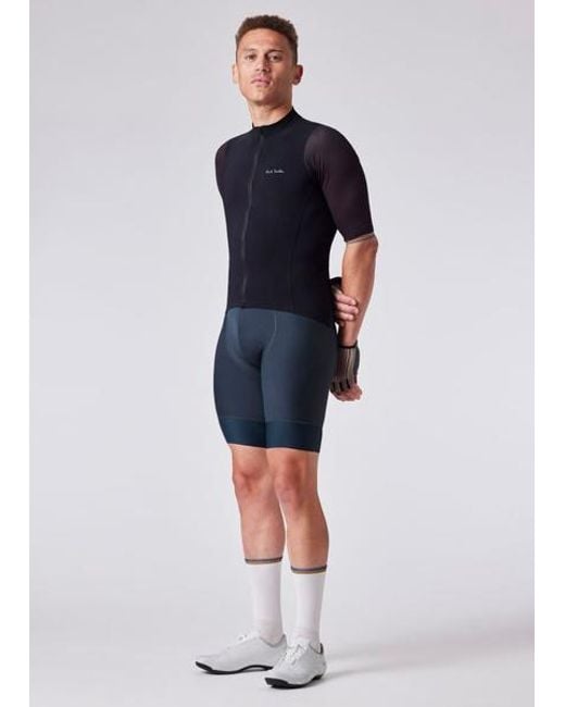 Paul Smith Blue Cycling Bib Shorts for men