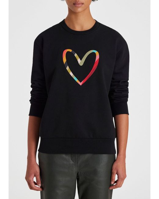 paul smith heart jumper
