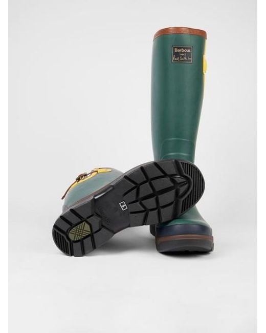 Paul Smith Green Loves Barbour for men