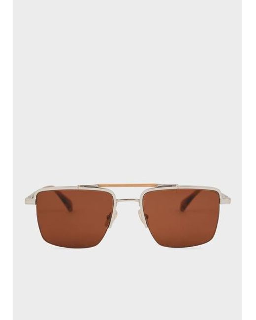 Paul Smith Brown 'Landor' Sunglasses