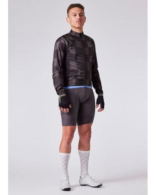 Paul Smith Gray Packable Cycling Wind Jacket for men