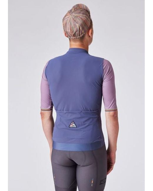 Paul Smith Blue Cycling Jersey for men