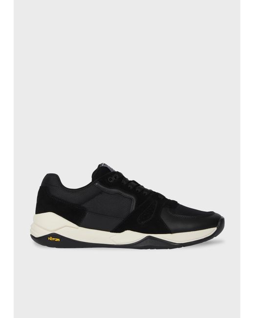 Paul Smith Black 'Ossi' Trainers for men
