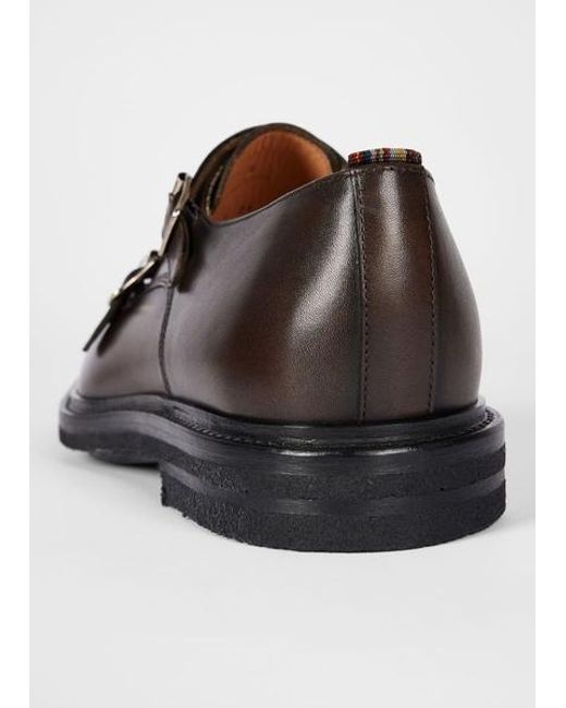 Paul Smith Brown 'Temple' Shoes for men
