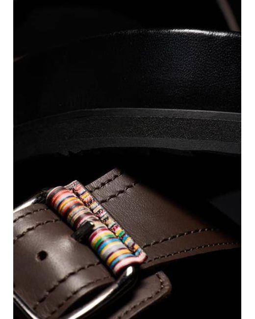 Paul Smith White Dark 'Malfa' Sandals for men