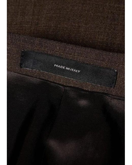 Paul Smith Purple Crepe Viscose-Wool Four-Pocket Blazer for men