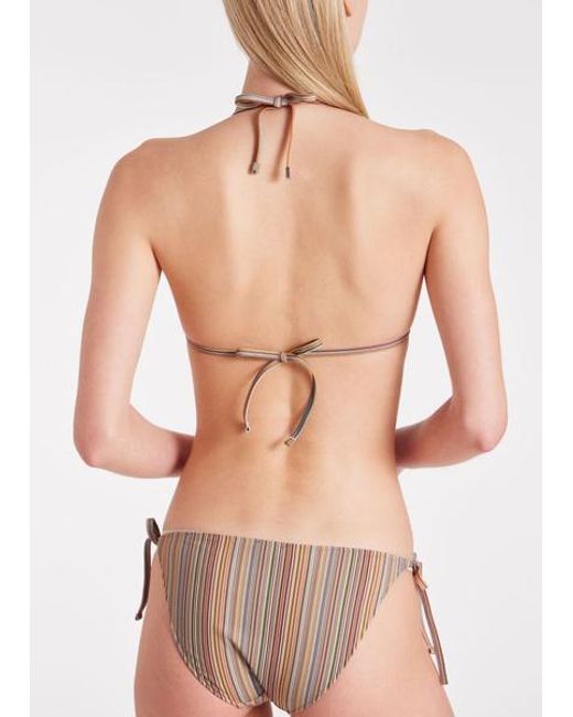 Paul Smith Pink Triangle Bikini Top