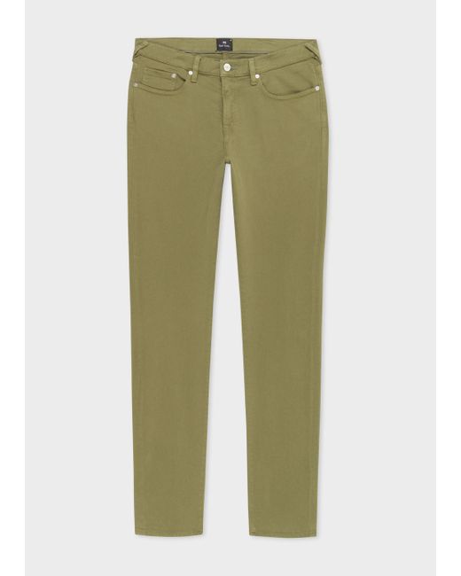 Paul Smith Green Mens Tapered Fit Jean for men
